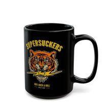 Load image into Gallery viewer, 100% ROCK &amp; ROLL TIGER Black Mug 15oz
